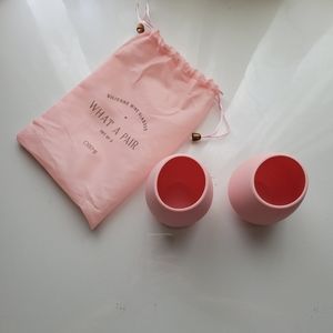 NWOT ODEME SILICONE WINE GLASSES
